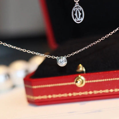 [sparkle Jewelery]DAMOUR DIAMOND NECKLACE