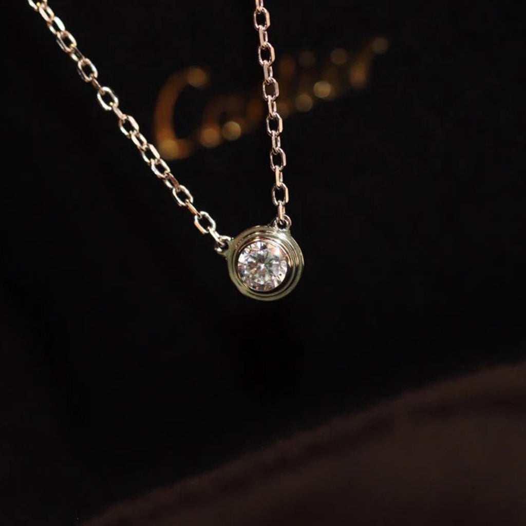 [sparkle Jewelery]DAMOUR DIAMOND NECKLACE