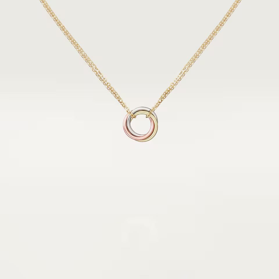 [sparkle Jewelery]TRINITY MINI NECKLACE