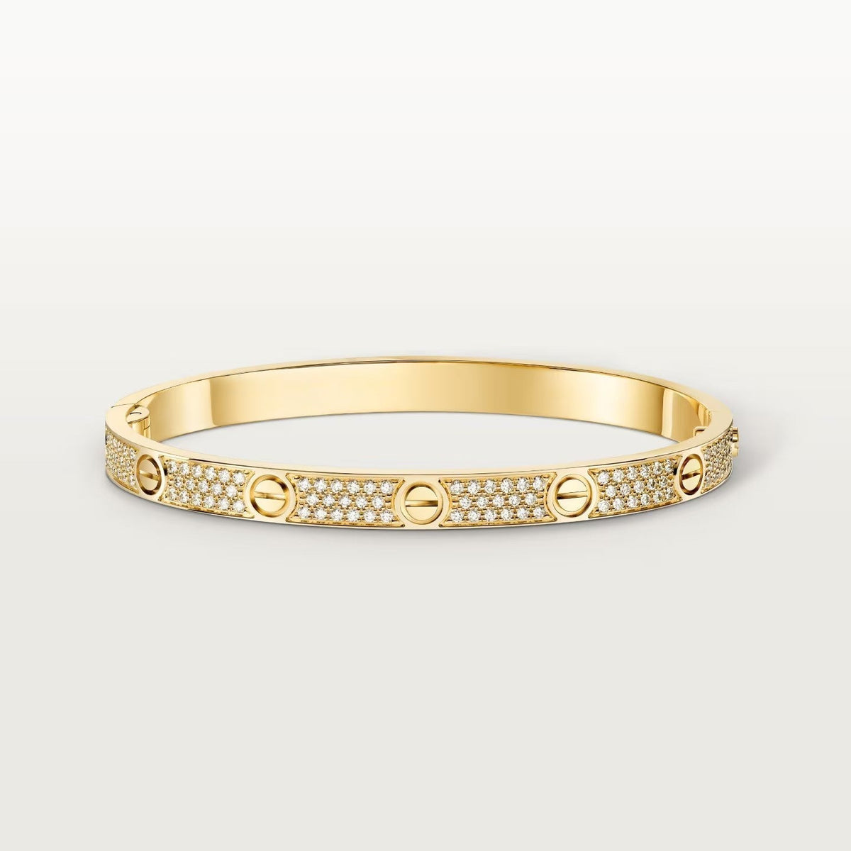 [sparkle Jewelery]LOVE BRACELET 4.8MM DIAMOND-PAVED