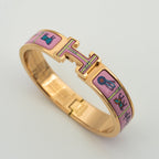 [sparkle Jewelry ]H PINK GOLD BRACELET PINK CERAMIC