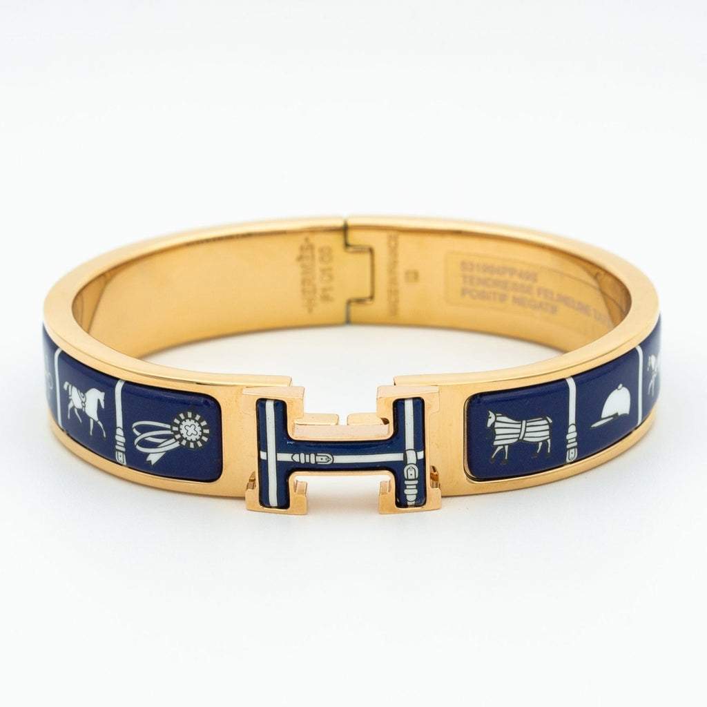 [sparkle Jewelry ]H BRACELET BLUE CERAMIC
