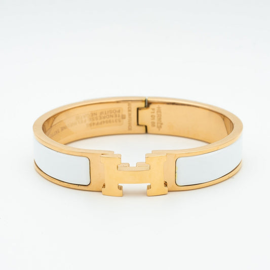 [Sparkle]H WHITE BRACELET