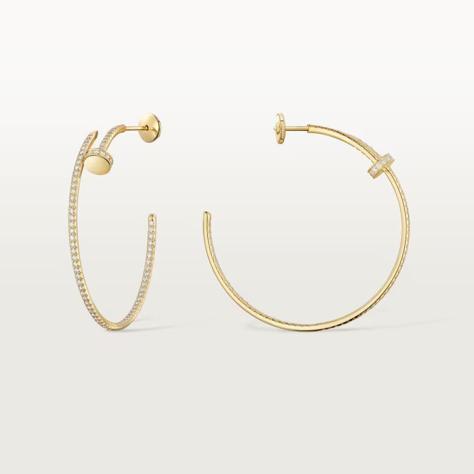 [sparkle Jewelery]JUSTE FULL DIAMOND LARGE EARRINGS