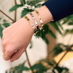 [sparkle Jewelry]2026 RAINBOW LOVE BRACELET 6.1MM  10 DIAMONDS