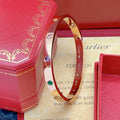 [sparkle Jewelry]2026 RAINBOW LOVE BRACELET 6.1MM  10 DIAMONDS