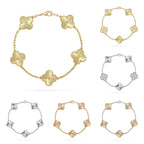 [sparkle Jewelry ] CLOVER 5 MOTIF LASER BRACELET COLLECTION