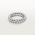 [sparkle Jewelery]CLASH 6.4MM SMALL FULL DIAMOND RING