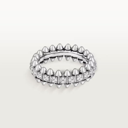 [sparkle Jewelery]CLASH 6.4MM SMALL FULL DIAMOND RING