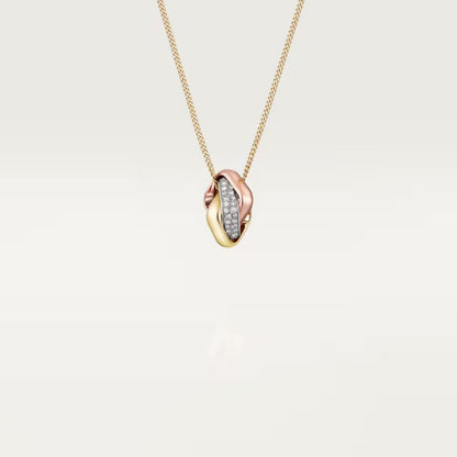 [sparkle Jewelery]TRINITY CUSHION NECKLACE COLLECTION