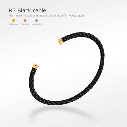 [sparkle Jewelry ]FORCE SERIES BRACELET CABLES 50 CHOICES (DIY SELECTION)