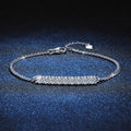 [sparkle]SMILING CURVE MOISSANITE BRACELET