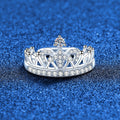 [sparkle]DREAMY CROWN MOISSANITE RING - 1.2CT ELEGANT PRINCESS STYLE