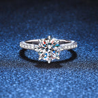 [sparkle]BOLD TIGER CLAW MOISSANITE ENGAGEMENT RING