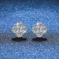 [sparkle]ELEGANT FOUR-LEAF CLOVER MOISSANITE STUD EARRINGS