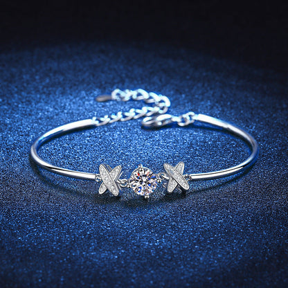 [Sparkle]ELEGANT BOW-KNOT MOISSANITE BRACELET