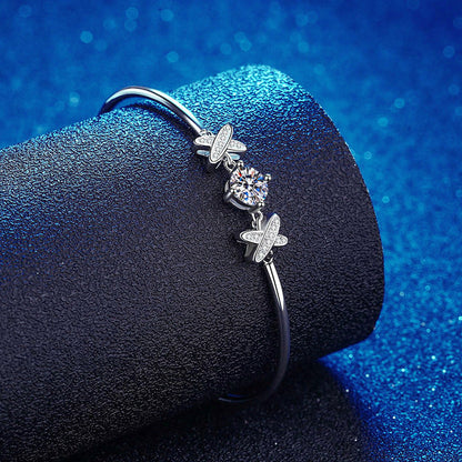 [Sparkle]ELEGANT BOW-KNOT MOISSANITE BRACELET