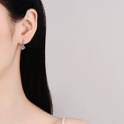 [sparkle]DYNAMIC TASSEL MOISSANITE DROP EARRINGS