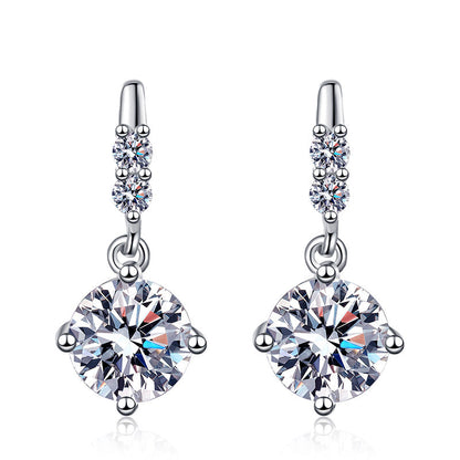 [sparkle]DYNAMIC TASSEL MOISSANITE DROP EARRINGS