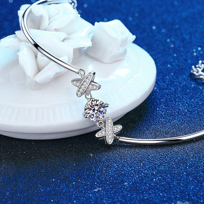 [Sparkle]ELEGANT BOW-KNOT MOISSANITE BRACELET