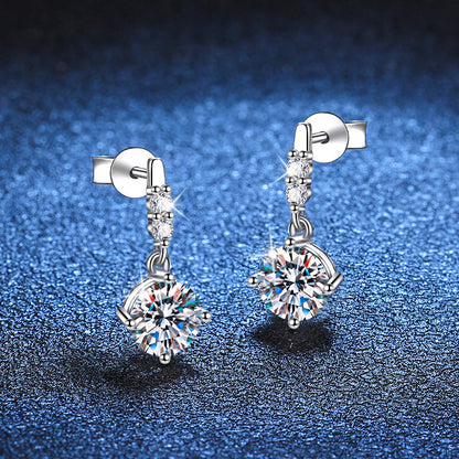 [sparkle]DYNAMIC TASSEL MOISSANITE DROP EARRINGS