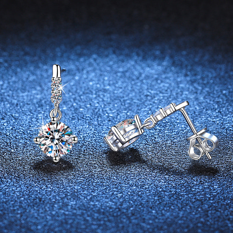 [sparkle]DYNAMIC TASSEL MOISSANITE DROP EARRINGS