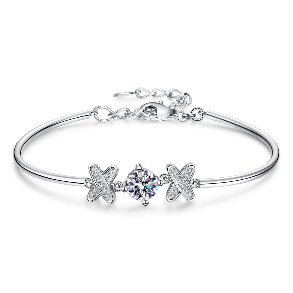 [sparkle]ELEGANT BOW-KNOT MOISSANITE BRACELET