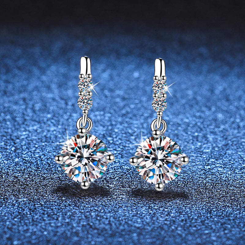 [sparkle]DYNAMIC TASSEL MOISSANITE DROP EARRINGS