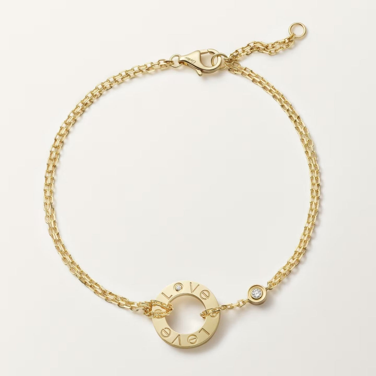 [sparkle Jewelery]LOVE BRACELET 2 DIAMOND