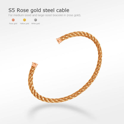 [sparkle Jewelry ]FORCE SERIES BRACELET CABLES 50 CHOICES (DIY SELECTION)