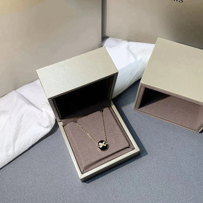 [Sparkle]JEUX ROSE GOLD DIAMANT HALSKETTE