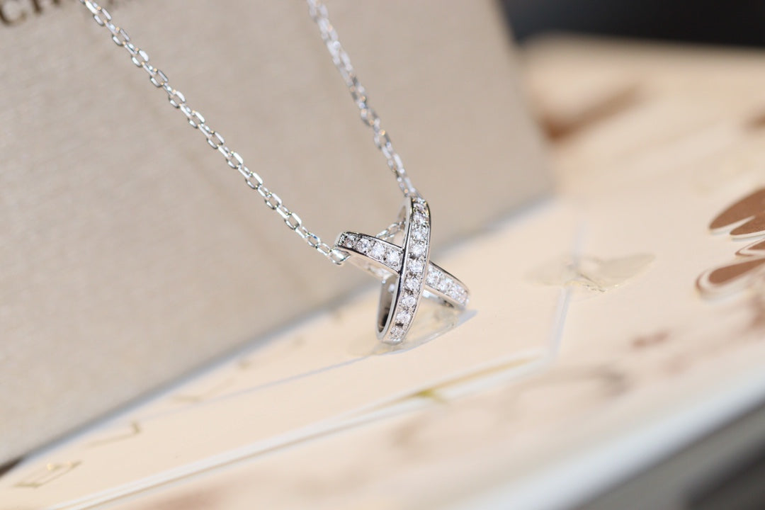 [sparkle Jewelry ]JEUX DE DIAMOND NECKLACE