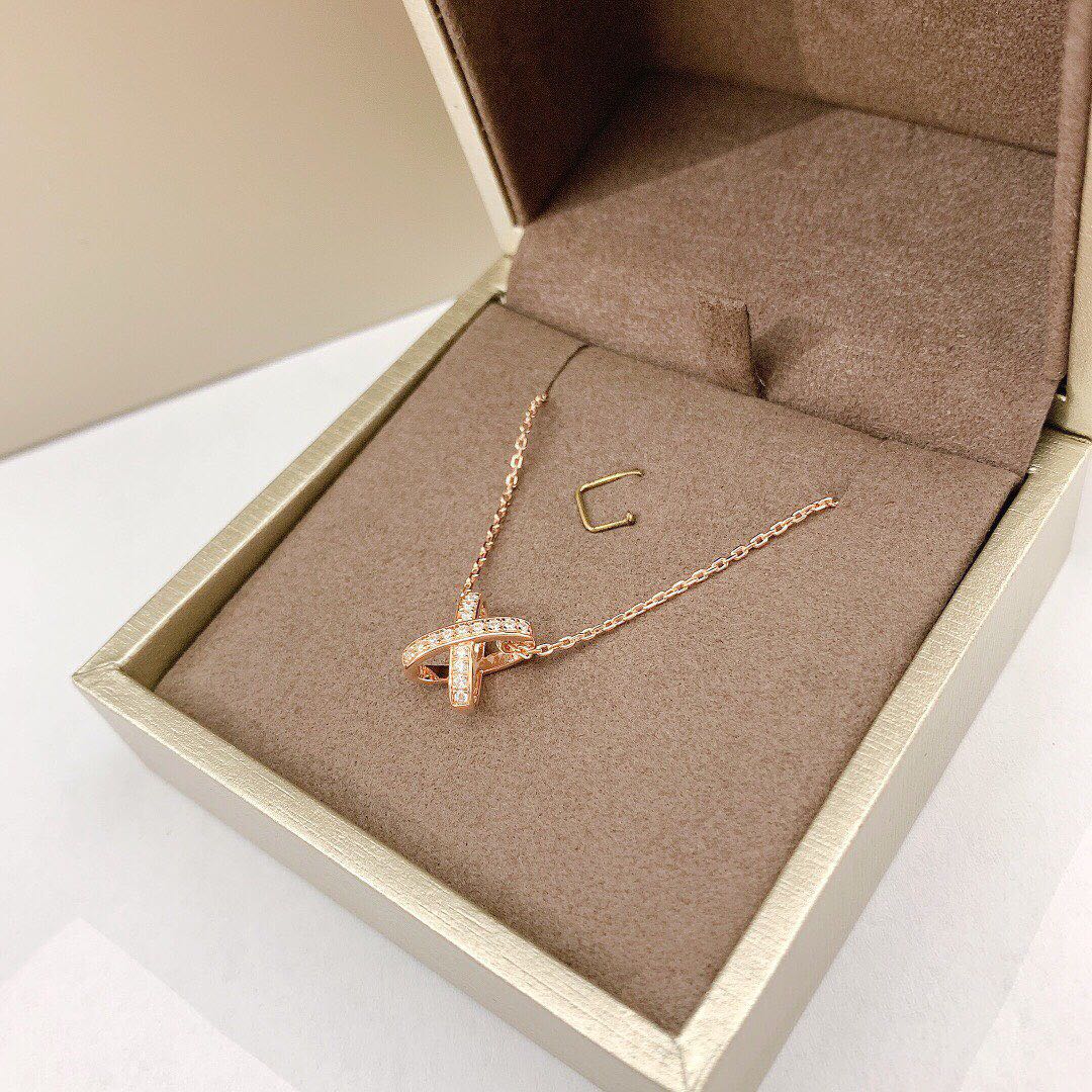 [sparkle Jewelry ]JEUX DE DIAMOND NECKLACE