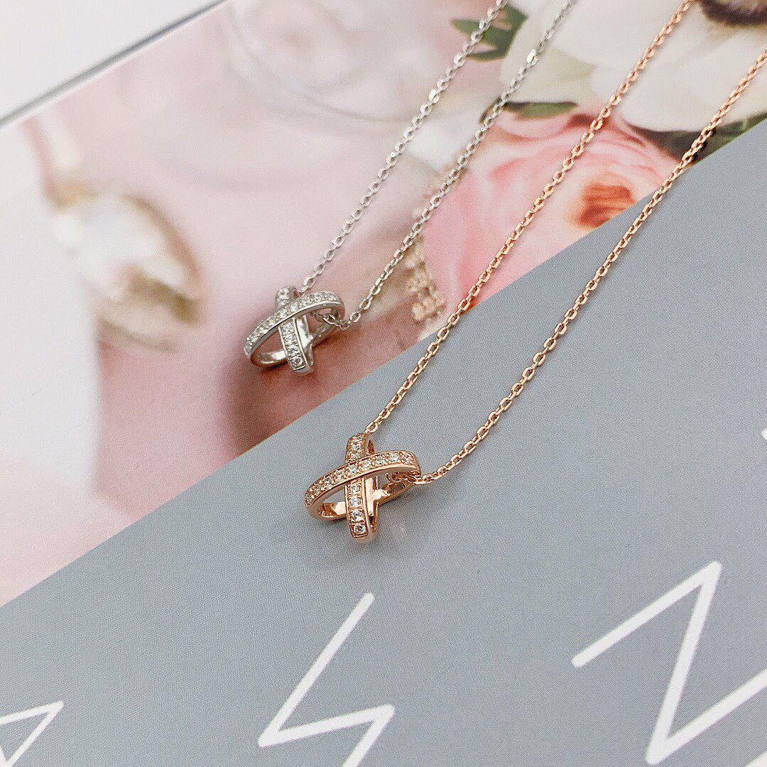 [sparkle Jewelry ]JEUX DE DIAMOND NECKLACE