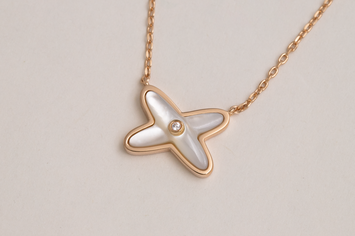 [sparkle Jewelry ]JEUX DE NECKLACE 1 DIAMOND