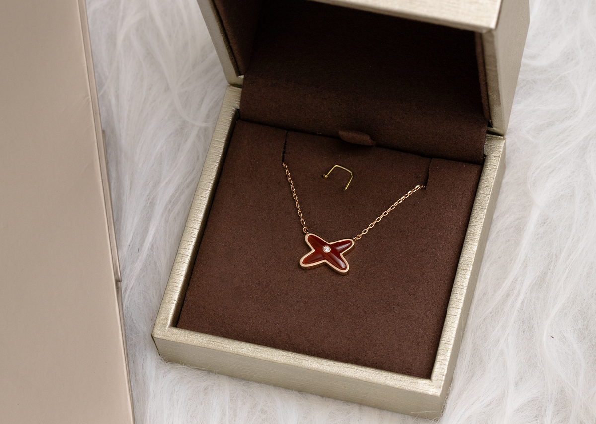 [sparkle Jewelry ]JEUX DE NECKLACE 1 DIAMOND