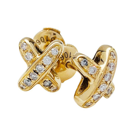 [Sparkle]JEUX VON GOLD DIAMOND OHRRINGEN