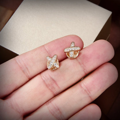 [Sparkle]JEUX VON GOLD DIAMOND OHRRINGEN