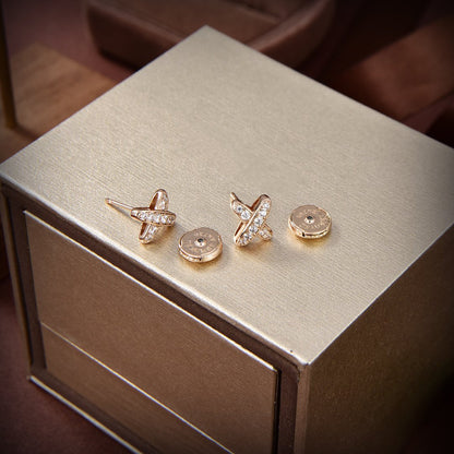 [Sparkle]JEUX VON GOLD DIAMOND OHRRINGEN