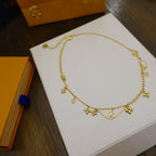 [sparkle Jewelry ]BLOOMING SUPPLE NECKLACE BRASS