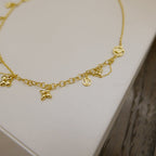[sparkle Jewelry ]BLOOMING SUPPLE NECKLACE BRASS