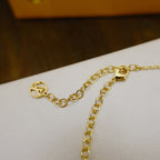 [sparkle Jewelry ]BLOOMING SUPPLE NECKLACE BRASS