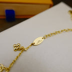 [sparkle Jewelry ]BLOOMING SUPPLE NECKLACE BRASS