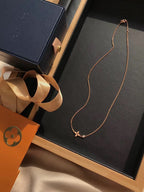 [sparkle Jewelry ]BLOSSOM PENDANT PINK GOLD AND DIAMOND