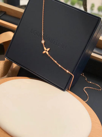 [Sparkle]BLOSSOM PENDANT ROSE GOLD AND DIAMOND