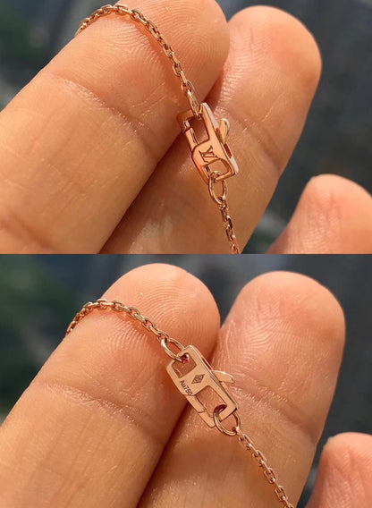 [Sparkle]BLOSSOM PENDANT ROSE GOLD AND DIAMOND
