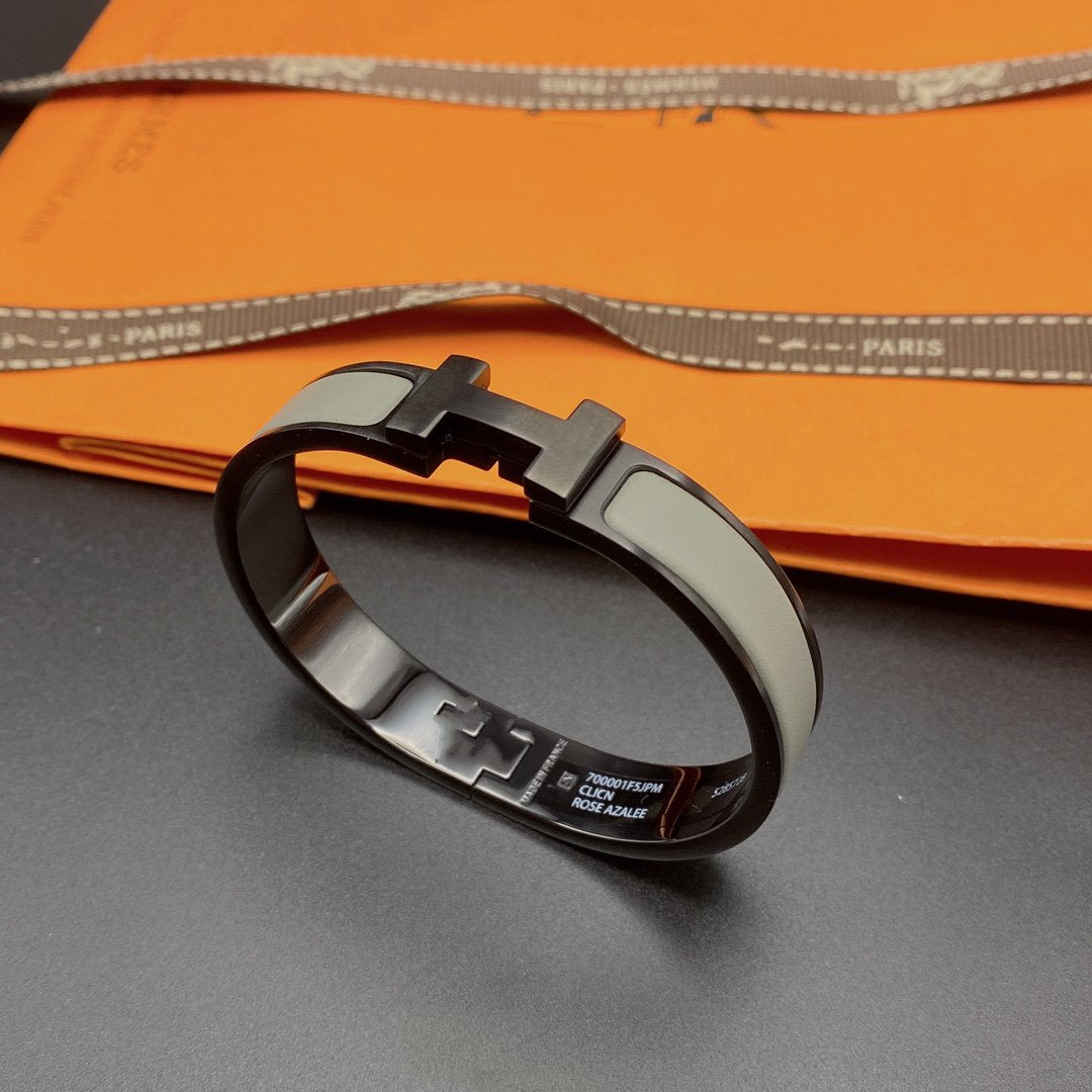 [Sparkle]CLIC HM SO BLACK GREY BRACELET