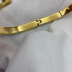 [sparkle Jewelry ]CLASSIC HM CLIC WHITE 8MM ENAMEL BRACELET