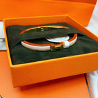 [sparkle Jewelry ]CLASSIC HM CLIC  PINK 8MM ENAMEL BRACELET
