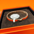 [sparkle Jewelry ]CLASSIC HM CLIC RED 8MM ENAMEL BRACELET
